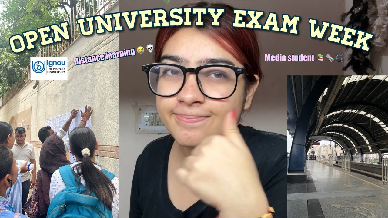 Final Exams At IGNOU 📚 ; Open University Reality Check | Vlog - Kirtihasijaa 