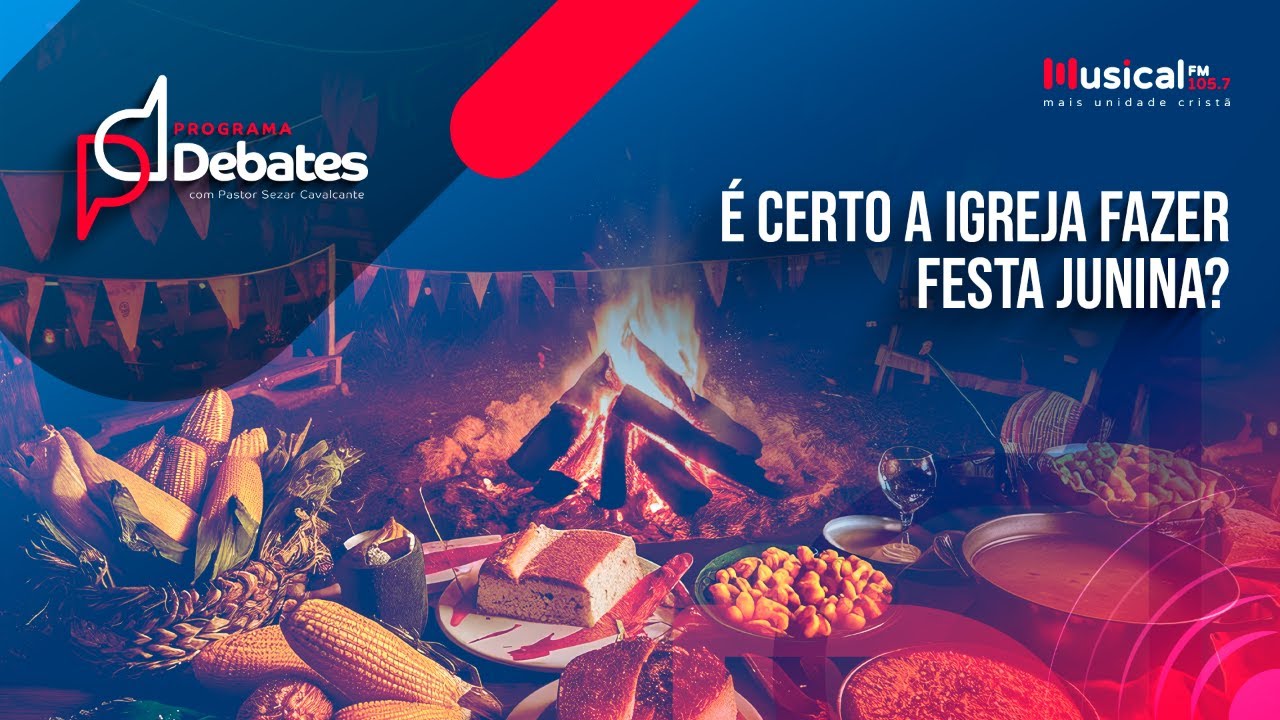 É certo a igreja fazer festa junina? - Pr Deiró de Andrade X Bispo Gê 24-06-2024