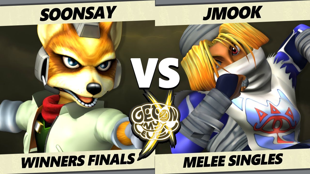 GOML X WINNERS FINALS - Soonsay (Fox) Vs. Jmook (Sheik) Smash Melee - SSBM