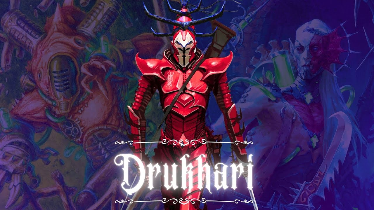 Drukhari - Rasa Która Robi Z Ludzi Żywe Meble Dla Własnej Przyjemności [KOMPILACJA]