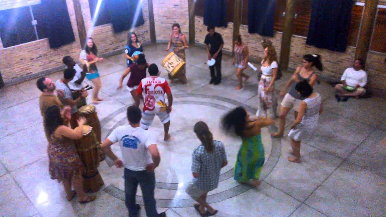 Coco de roda na Casa da Capoeira