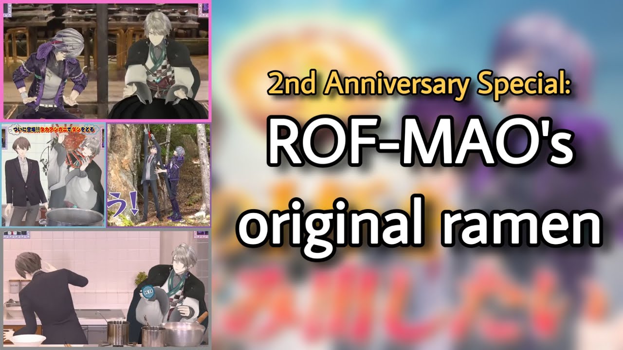 rofmao's original ramen | Nijisanji eng subs