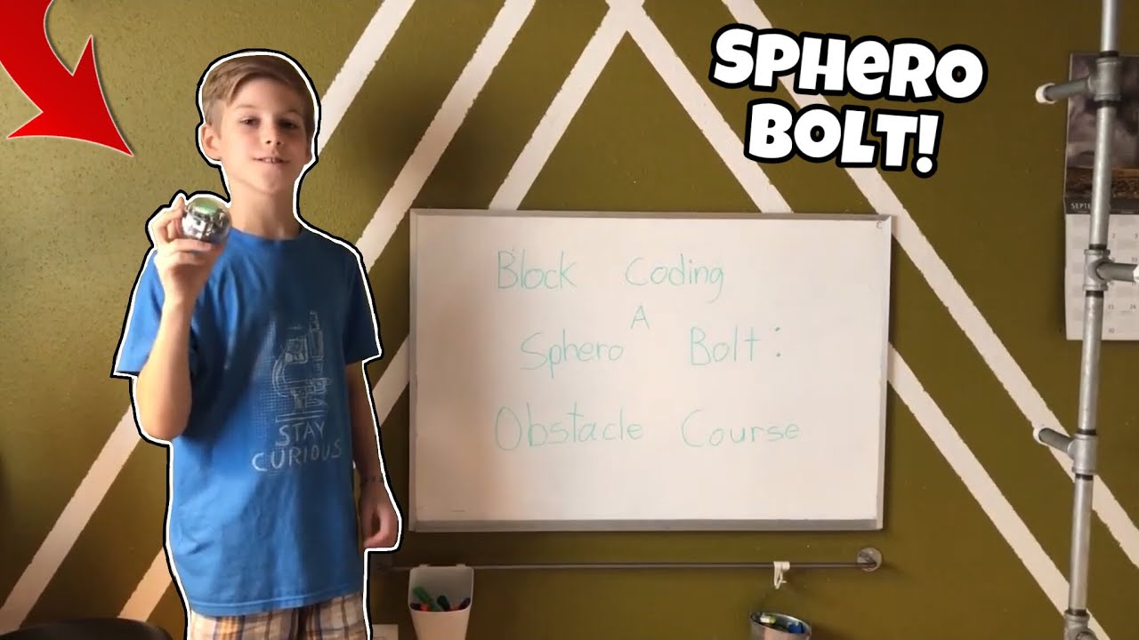 Coding a Sphero Bolt Obstacle Course