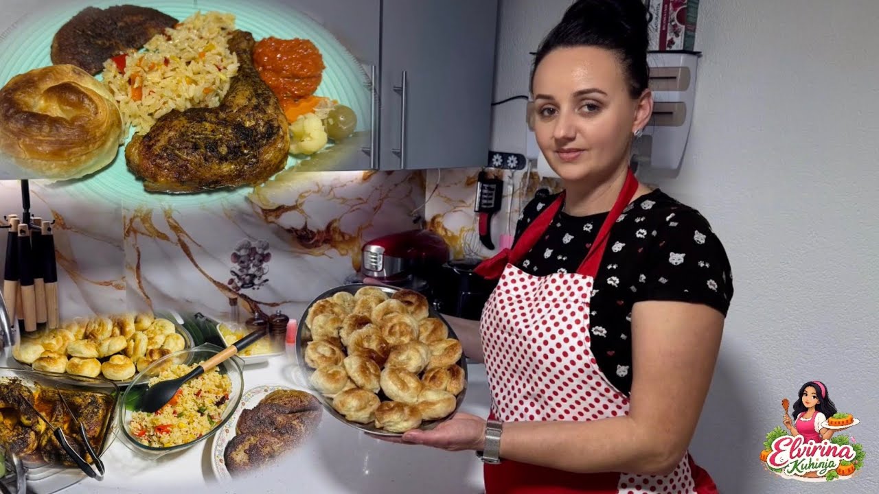 Pravim pileci burek 🍀Jedni gosti otisli drugi dolaze spremamo veceru za nekog koga svi gledate 👧