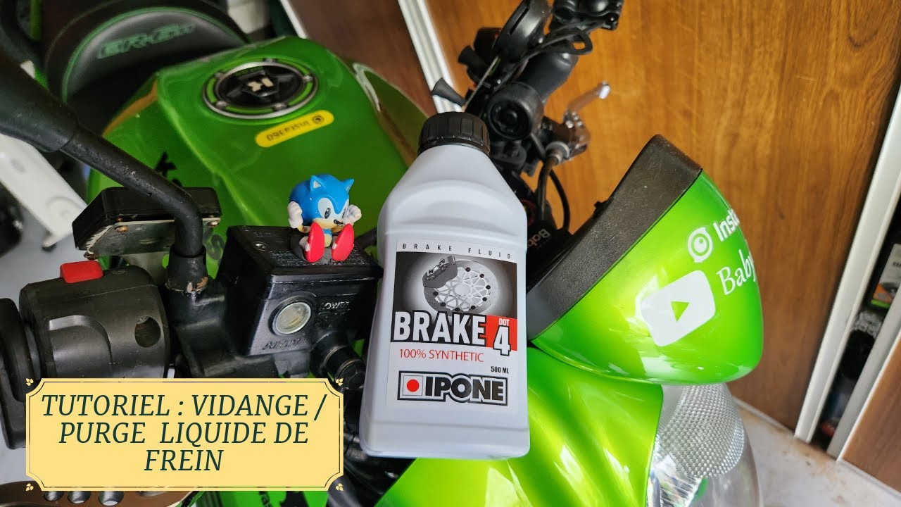 👉​ TUTORIEL VIDANGE / PURGE LIQUIDE DE FREIN ER6N 2008 👈