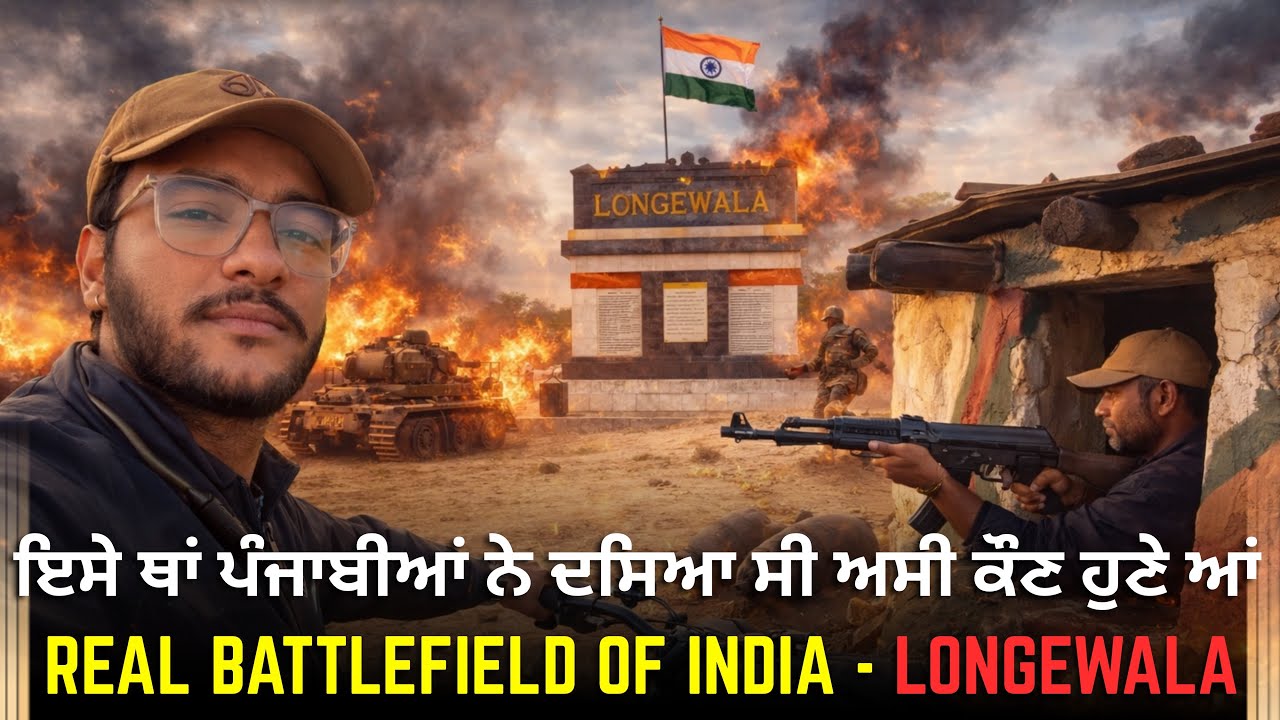 ਲੋਂਗੇਵਾਲਾ 1971 ਦੀ ਅਸਲੀ ਜੰਗ 🔥 | Cycle ‘ਤੇ War Memorial ਤੱਕ ਪਹੁੰਚਿਆ | Nishu Hiker 🇮🇳 