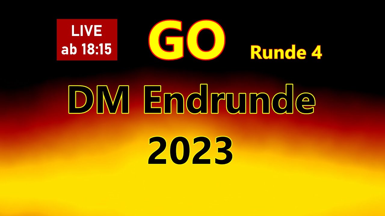 Deutsche Go Einzelmeisterschaft 2023 - Runde 4