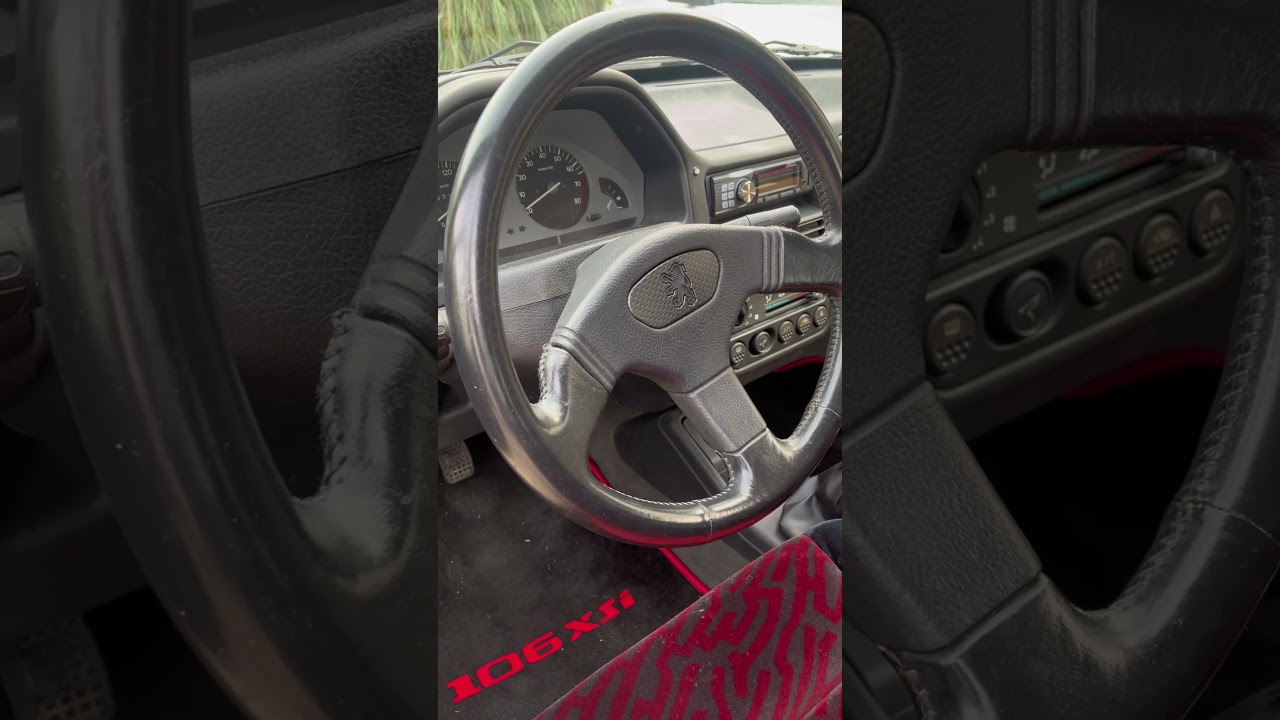 D&eacute;marrage Peugeot 106 xsi ligne inox !