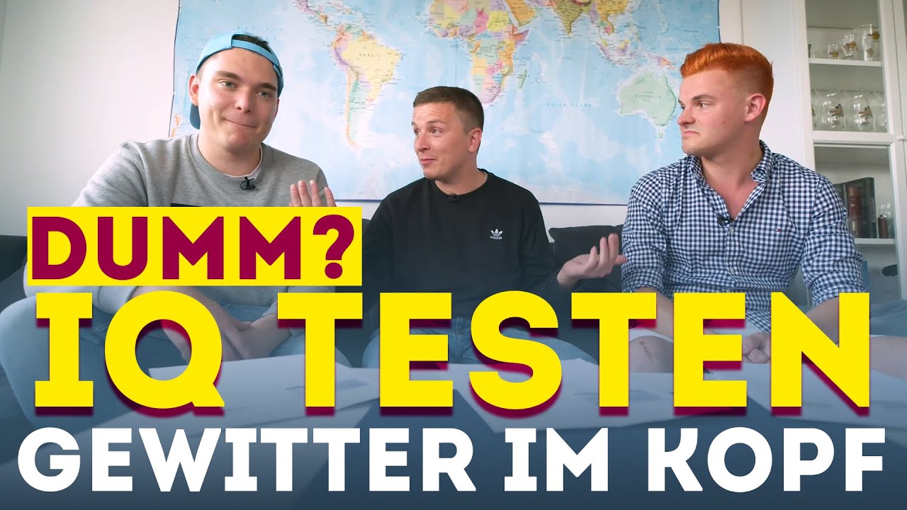 Bin ich DUMM? | IQ Test mit GEWITTER IM KOPF