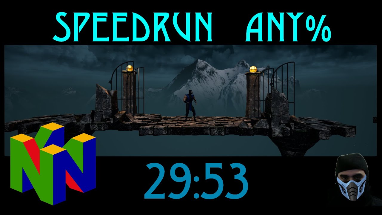 MK Mythologies N64 Any% in 29:53