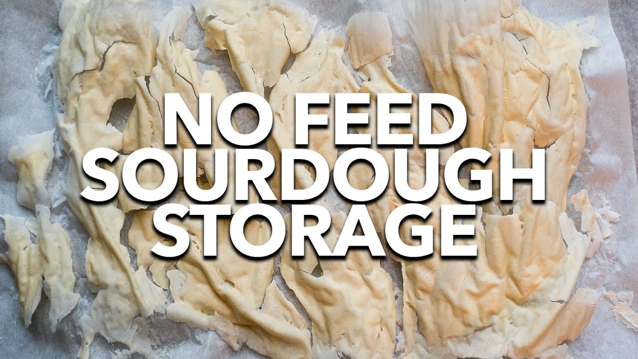 How to Dehydrate or Freeze Sourdough Starter (No Feed Storage)