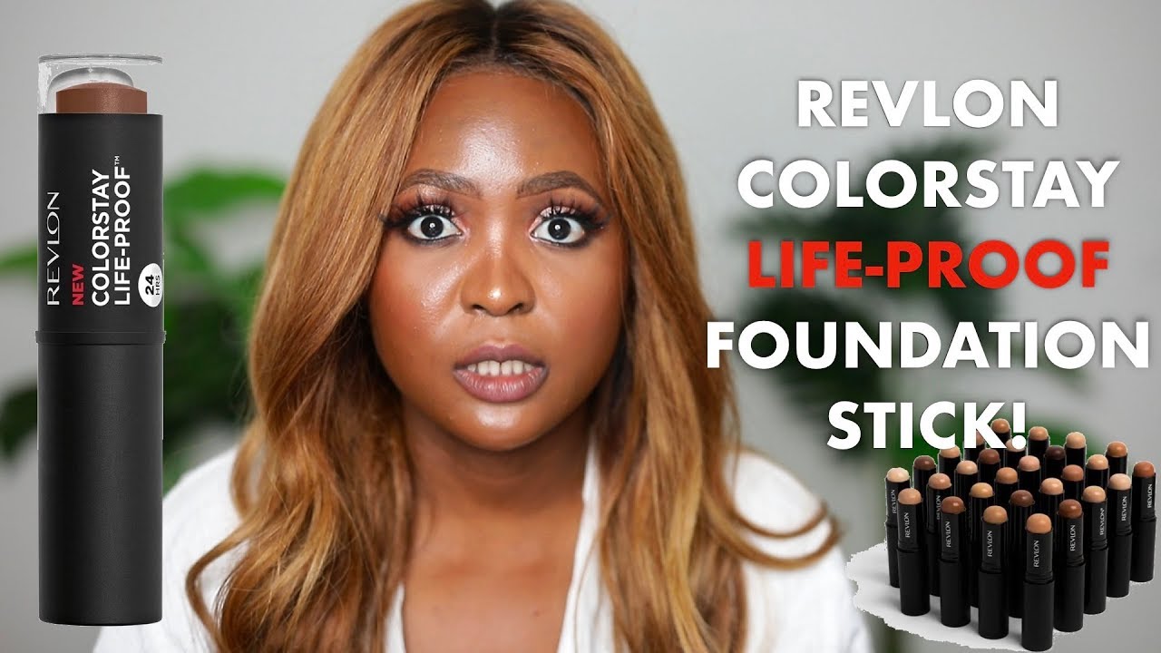 REVLON COLORSTAY LIFE-PROOF FOUNDATION STICK | Review + All Day Wear Test!