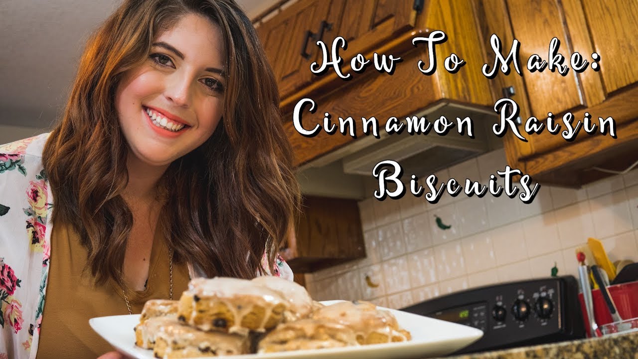 Breakfast Recipe Ideas | How to Make Cinnamon Raisin Biscuits!