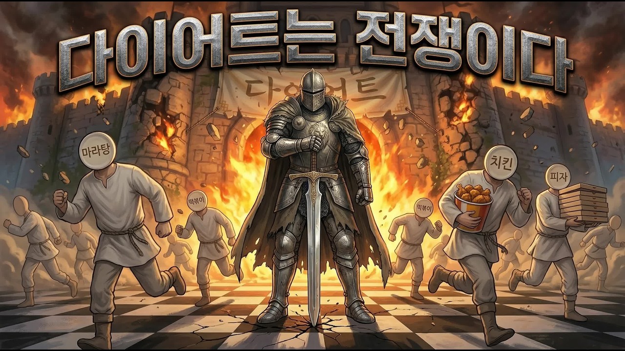 다이어트는 전쟁이다.