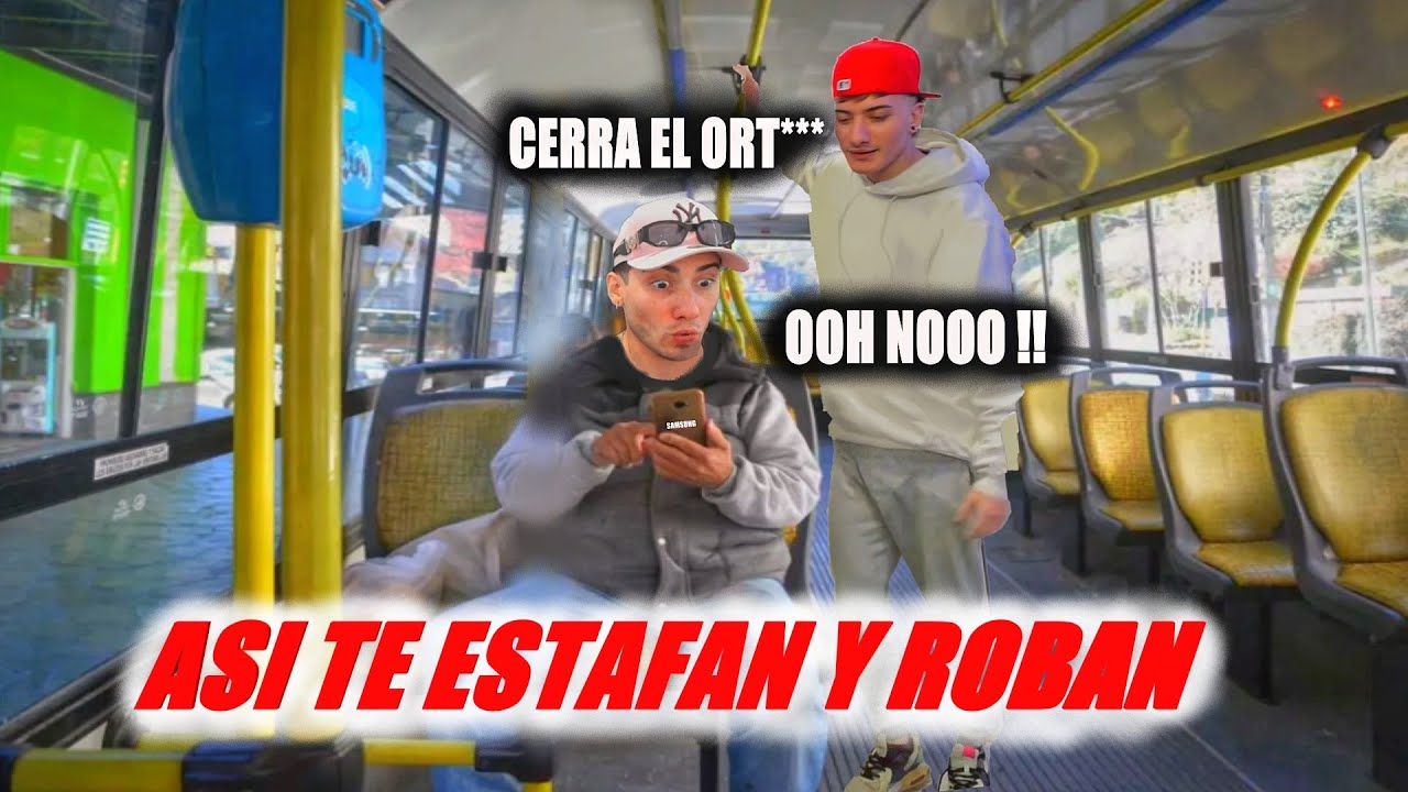 CUIDADO ASI ME ROBARON MI CELULAR 😡