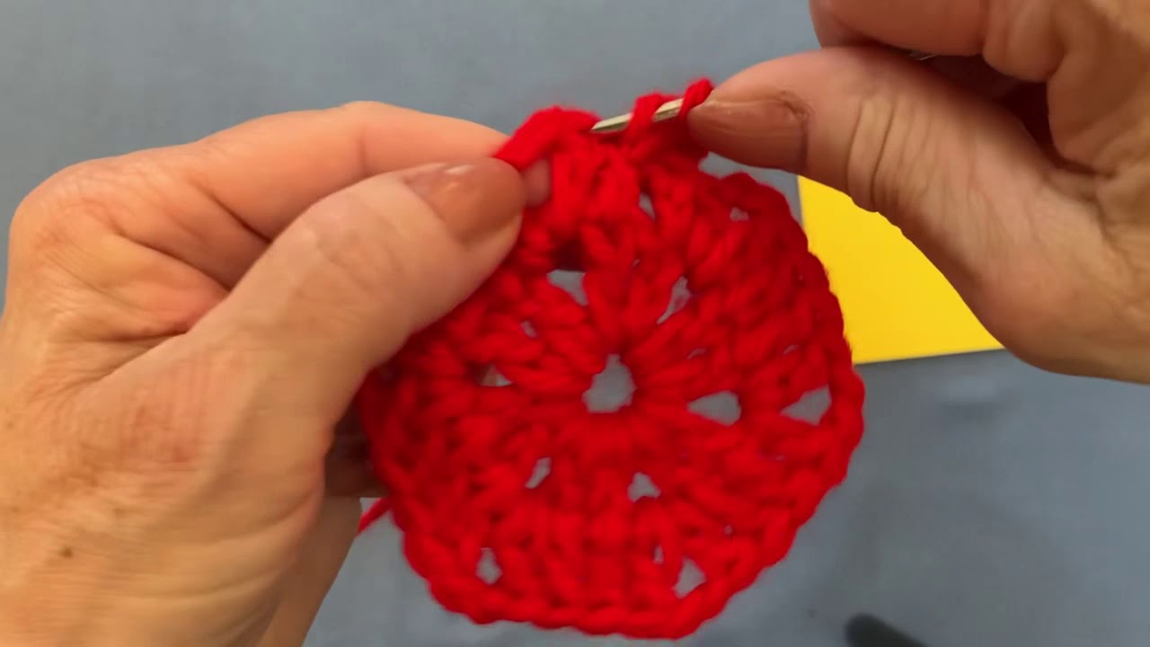 How to crochet Hexagon Coaster/step by step tutorial for Beginners Гексагон крючком для начинающих