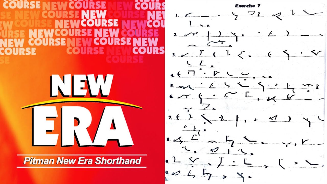 Exercise-7 | Audio Dictation | Pitman New Era Shorthand | Red Book | By Janvi Maám #iscsteno