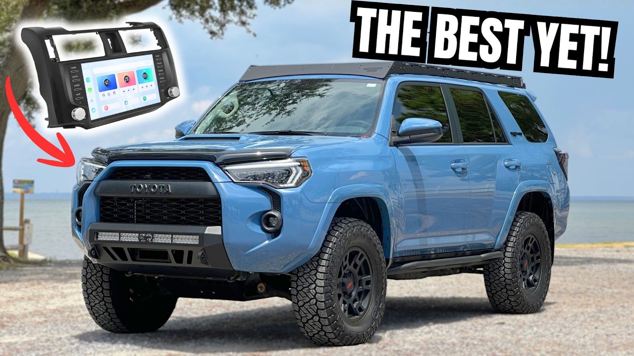 Установка беспроводного CarPlay на мой Toyota 4Runner 5-го поколения.