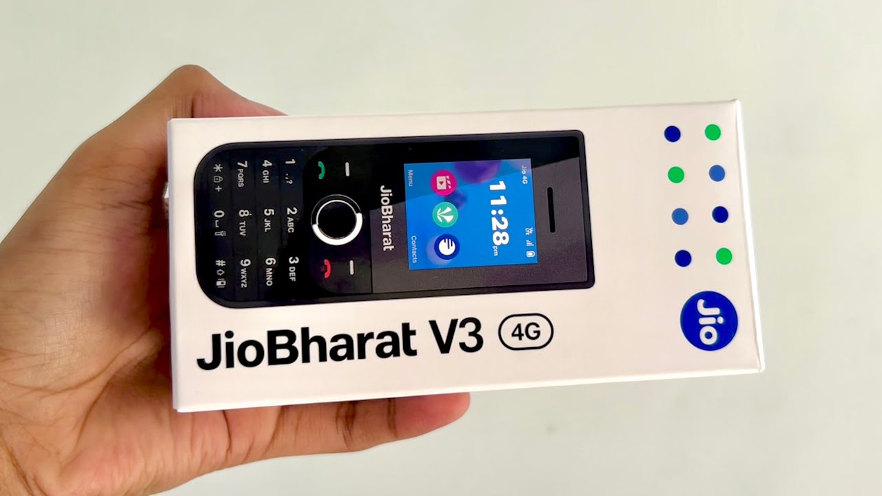 Jio Bharat V3 ₹599 Phone | UPI Support | Cheapest 4G Feature Phone in India 2025 | Techoook