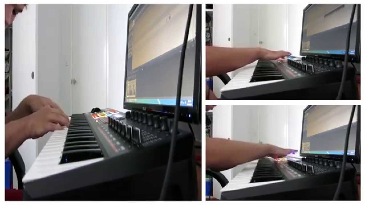 Akai MPK249 - Playthrough (RnB Improv)