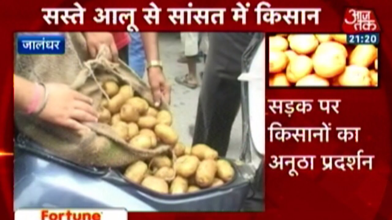 Khabardaar: Punjab Potato Farmers Protest Against Fall In Prices