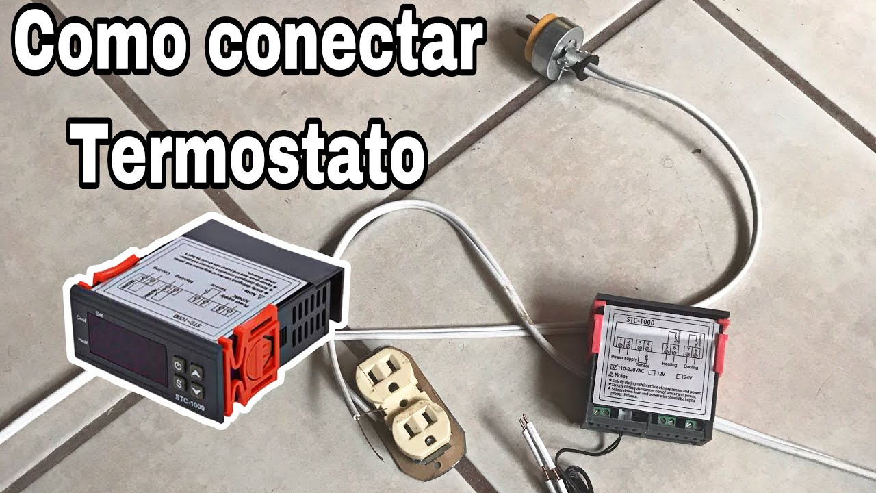 Como conectar Termostato STC-1000