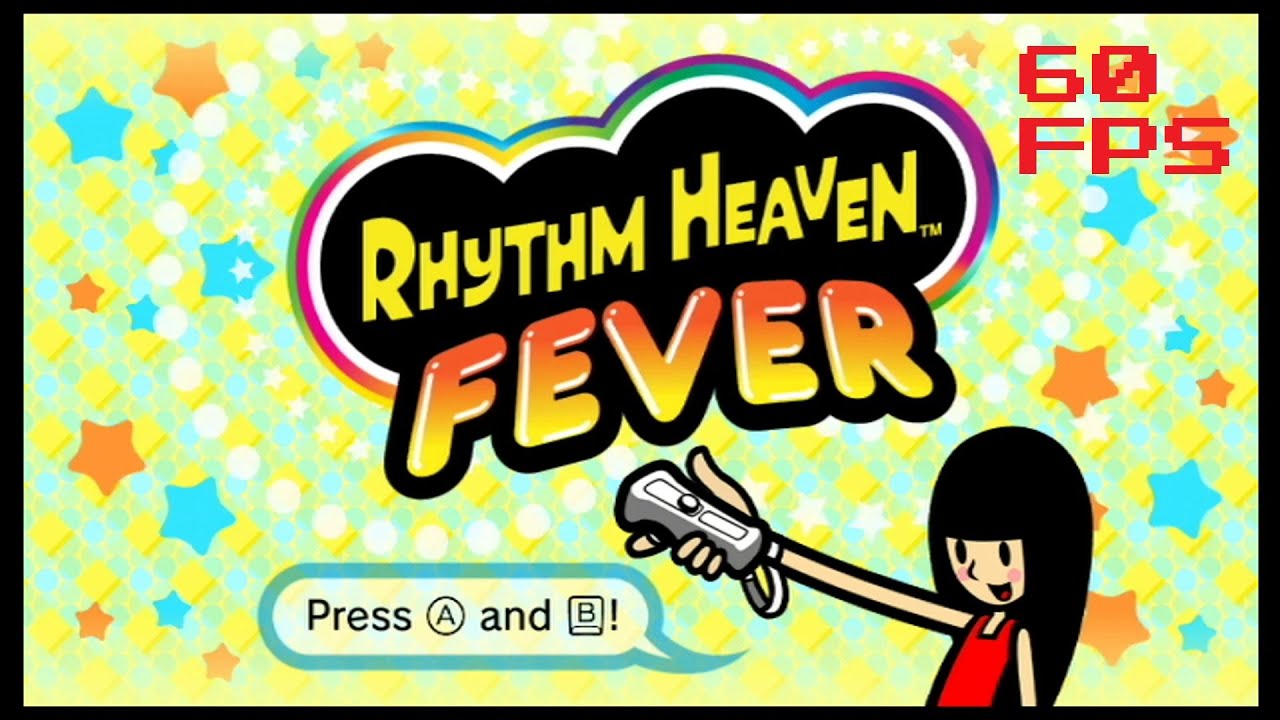 1. [60 FPS] Rhythm Test & Opening - Rhythm Heaven Fever