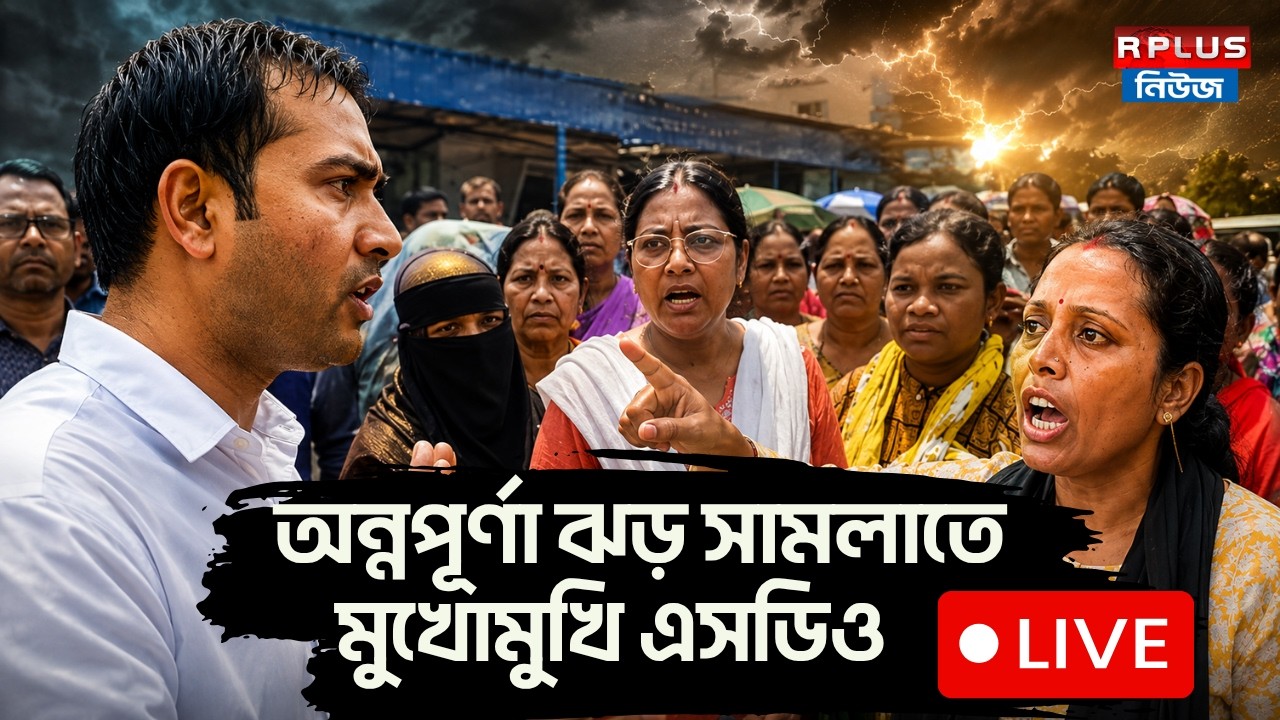 Annapurna Yojana News : অন্নপূর্ণা ঝড় সামলাতে মুখোমুখি এসডিও|SDO|Annapurna Bhandar|Suvendu Adhikari