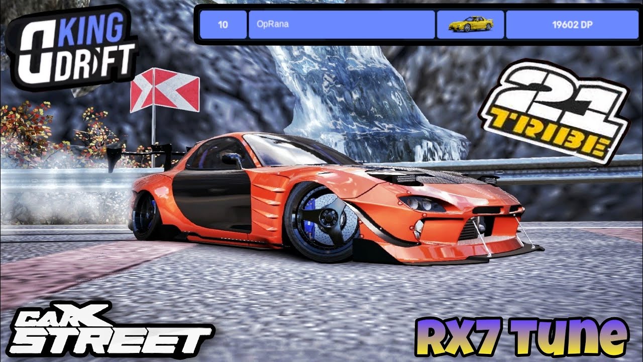 CarX Street - Class 5 Drift King & 21Tribe Club Tune of RX7 in (4K 60fps) Graphics