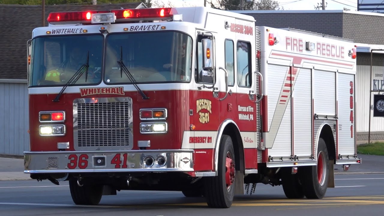 Whitehall Township Fire Department Rescue 36 Responding 10/24/25