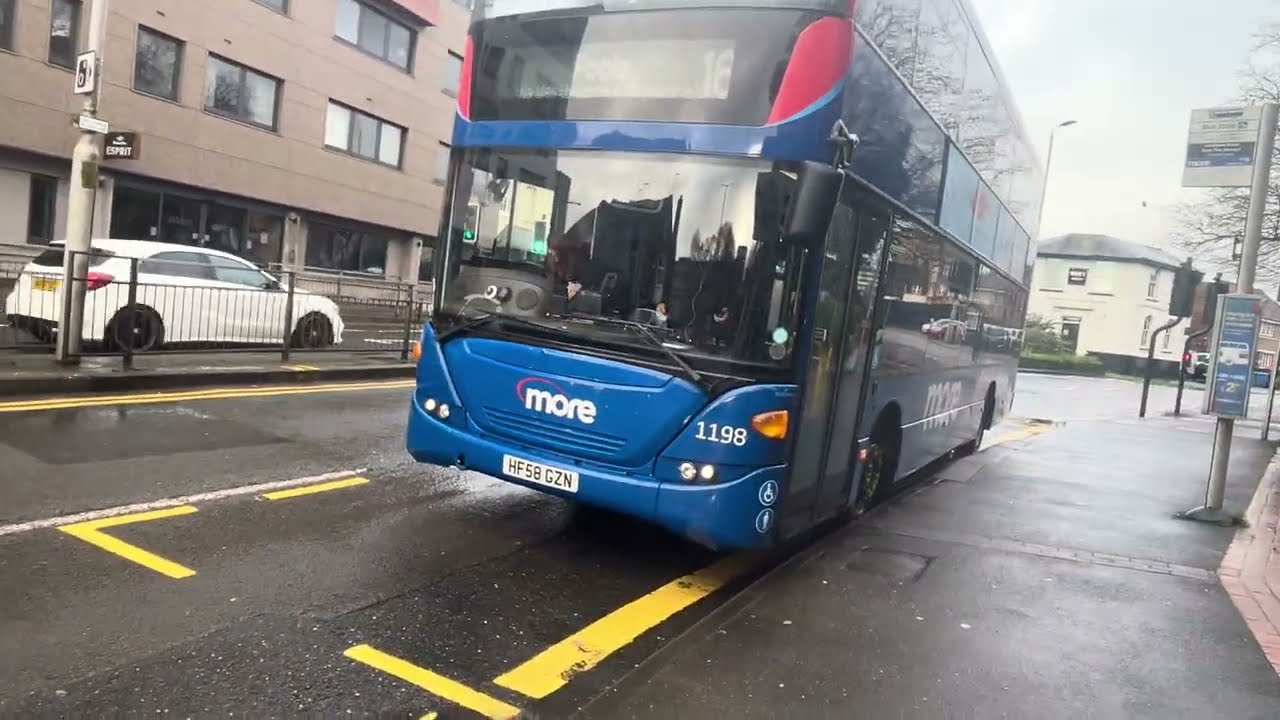 Morebus 1198 HF58 GZN on the 16 to Poole
