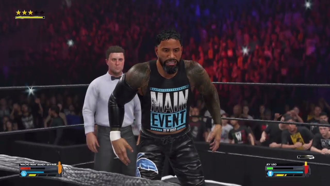 WWE 2K24  FWA Jey Uso vs 
