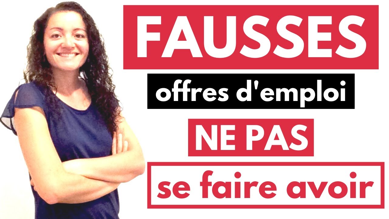 Fausses offres d'emploi : comment les reconnaître