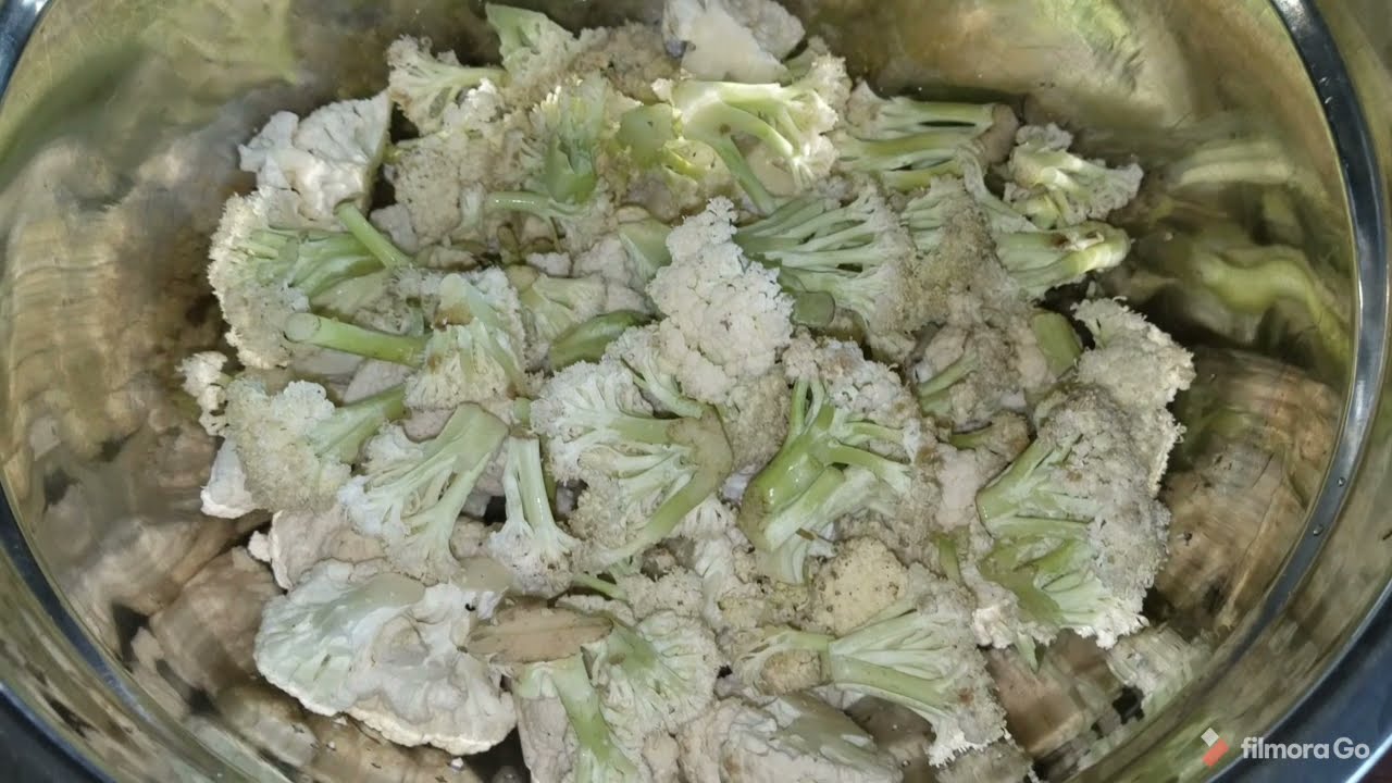 Dehydrating Cauliflower