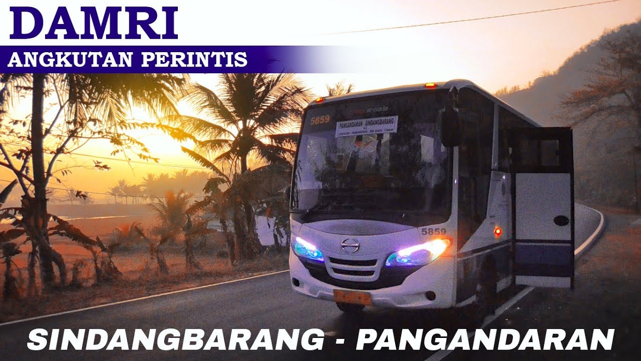 Safari Malam Bersama Bus DAMRI PERINTIS Sindangbarang - Pangandaran PART 3