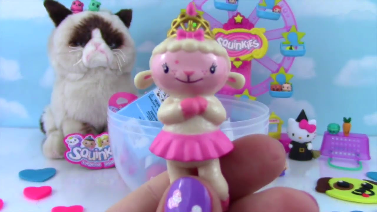 Huge Squinkies Play Doh Surprise Egg!