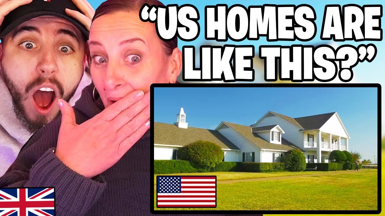 British Mum Reacts to BRITISH vs AMERICAN Homes