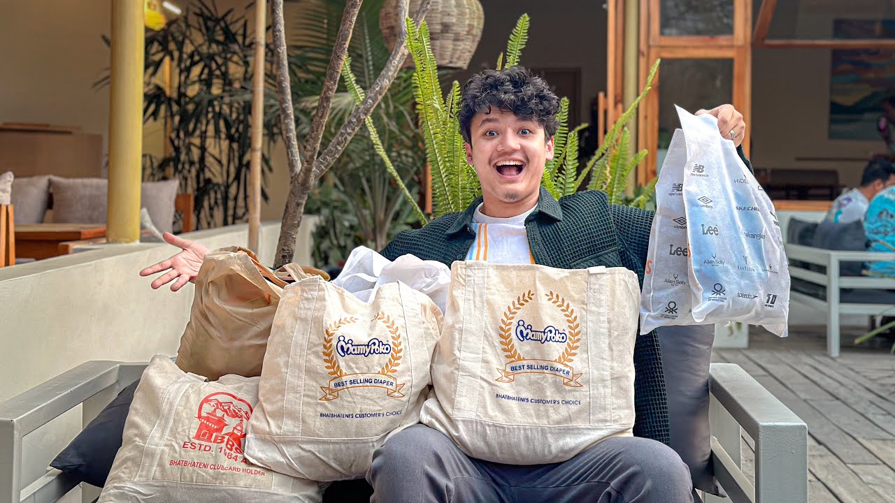 Eid Ko Shopping Bhayo Sasurali Ko Lagi🛍️😍