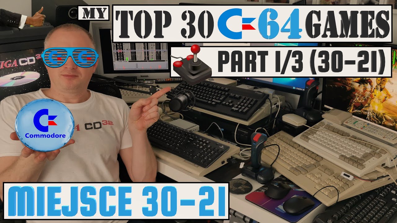 TOP 30 COMMODORE 64 GAMES (Part1/3)