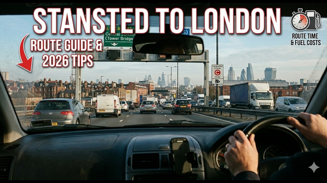 DON&rsquo;T Drive Stansted to London Without Watching This! (2026 ULEZ & Fines)