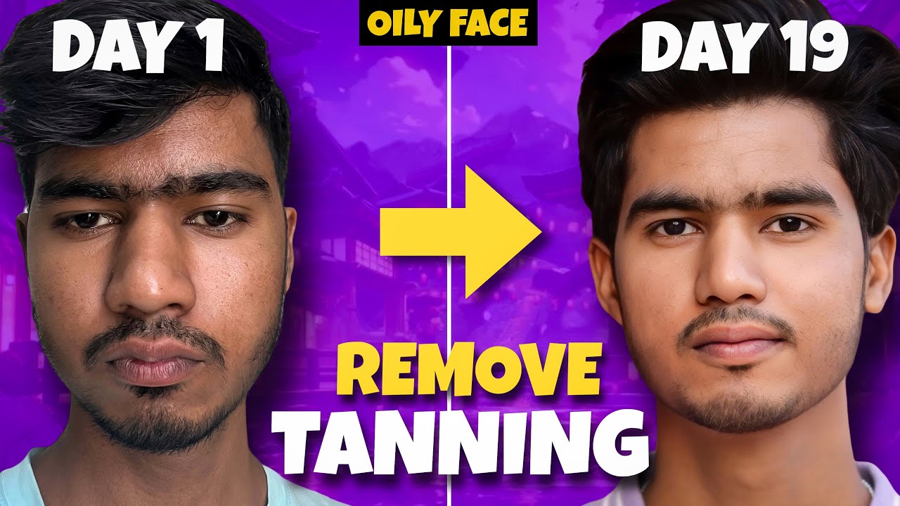 Say GOODBYE to Oily Face Tanning with this SIMPLE Skin Care Routine