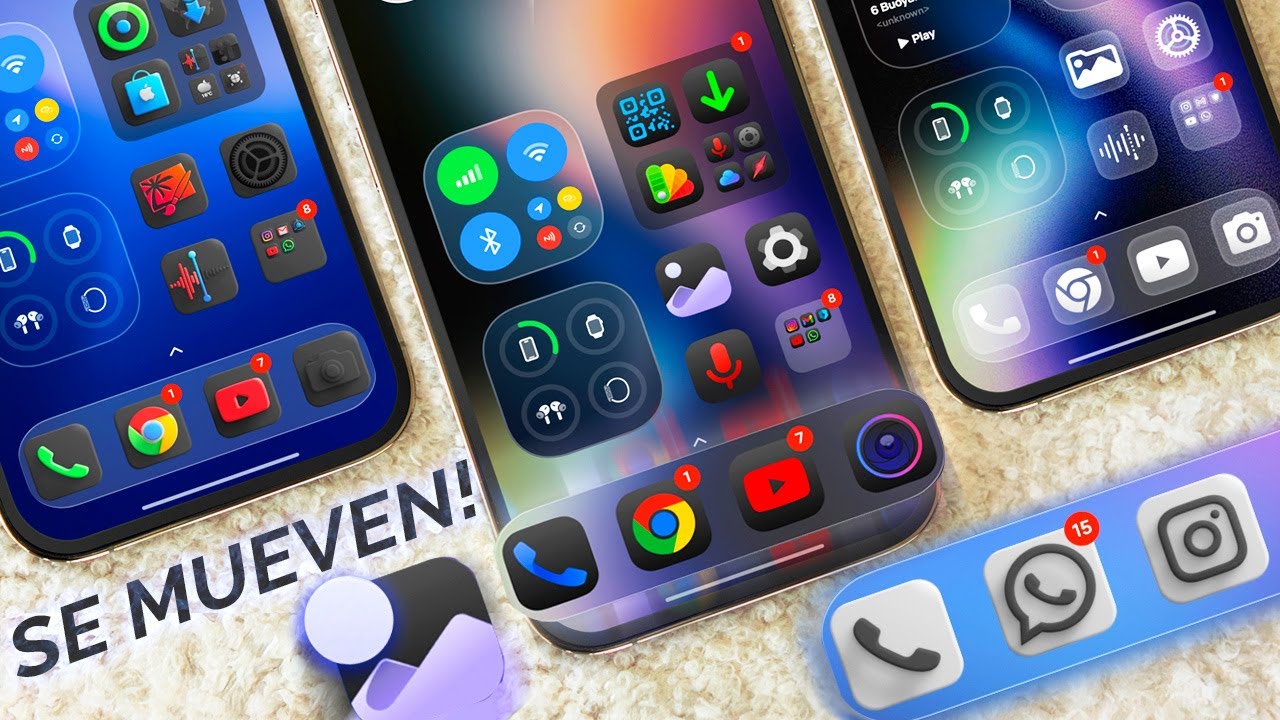 Ya est&aacute;n Aqu&iacute;! ICONOS ANIMADOS de HyperOS 3 para Cualquier Xiaomi, Redmi y Poco (Instala YA)