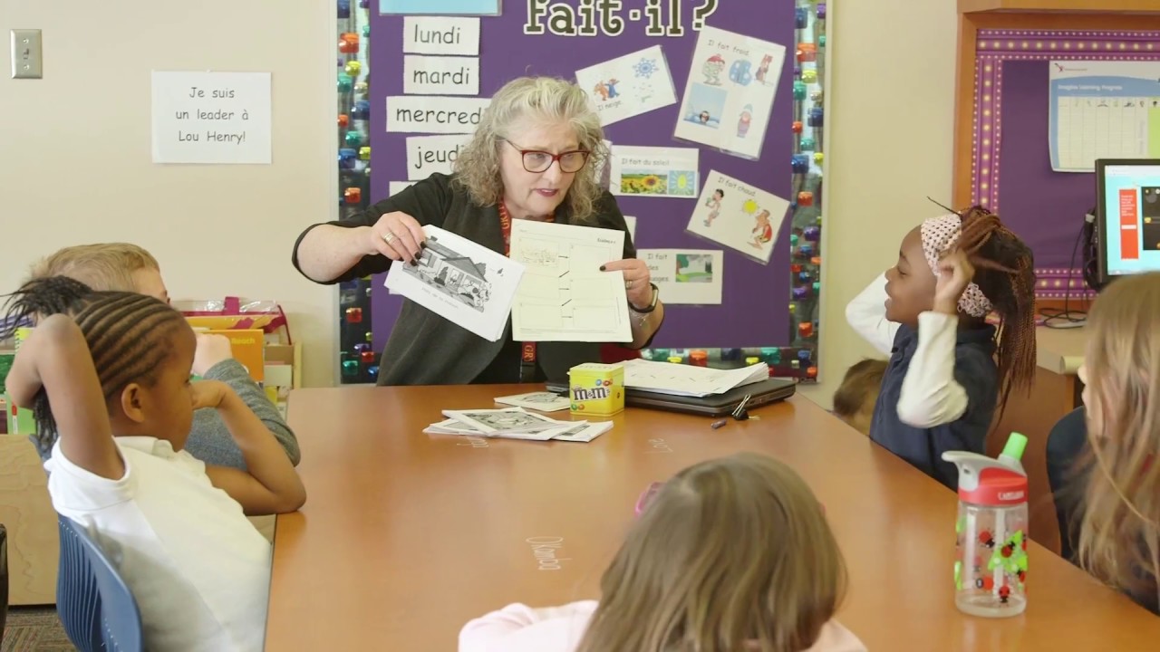 French Dual Language Immersion Classroom at Lou Henry