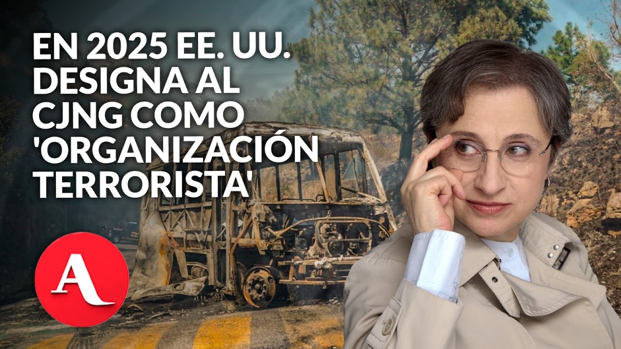 Carmen retoma comunicado del Tesoro en junio del 2025 sobre designación terrorista del CJNG