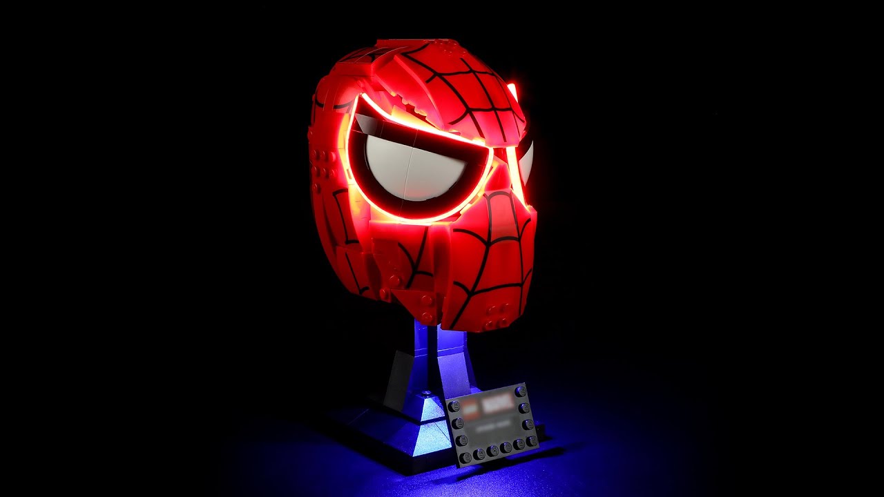 Lightailing Light Kit For Lego Spider-Man's Mask 76285
