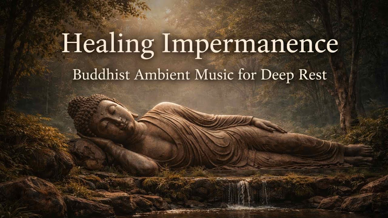 Healing Impermanence 🌿 Buddhist Ambient Music for Letting Go & Deep Sleep (8 Hours)