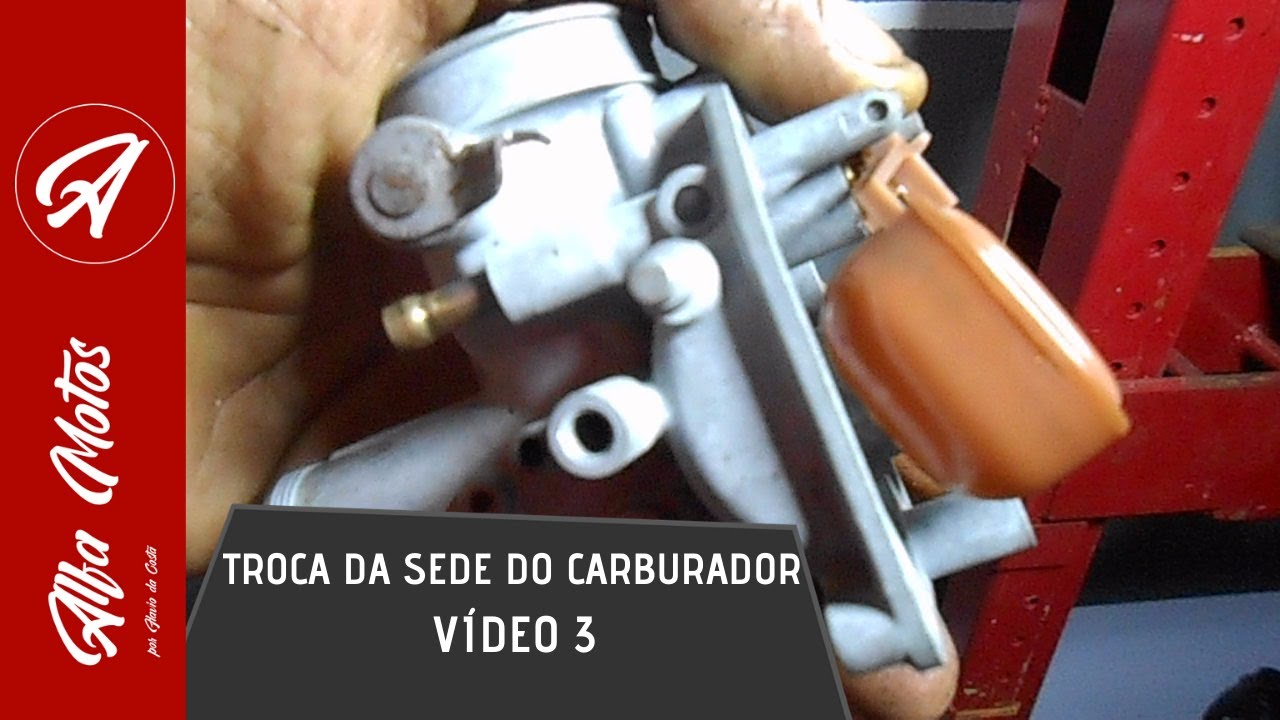 CARBURADOR VAZANDO? VEJA COMO TROCAR A SEDE E AJUSTAR A BOIA  DO CARBURADOR