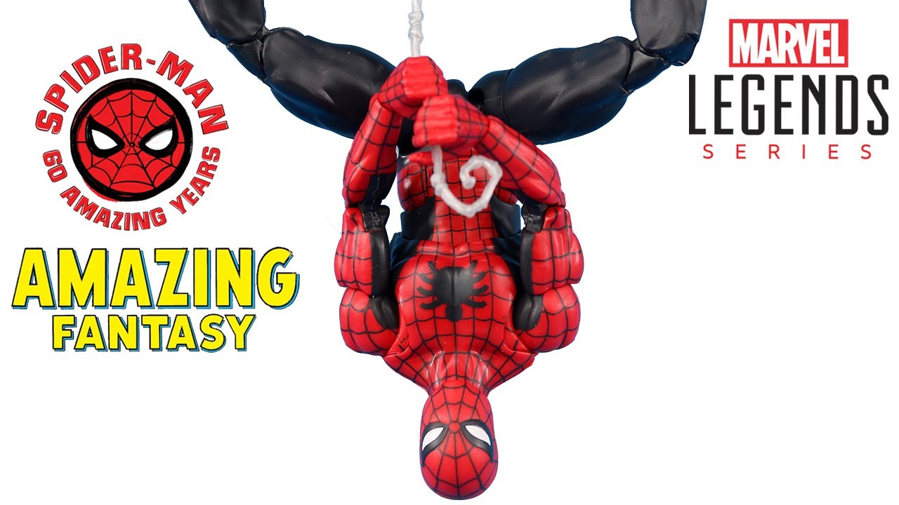 Marvel Legends HOMEM-ARANHA 1º Aparição / Spider-Man Amazing Fantasy - Action Figure Review Hasbro