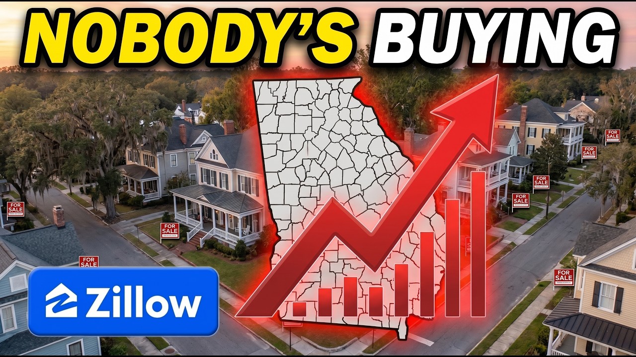 Houses Are Piling Up in These 10 Georgia Towns - Here's the Real Reason