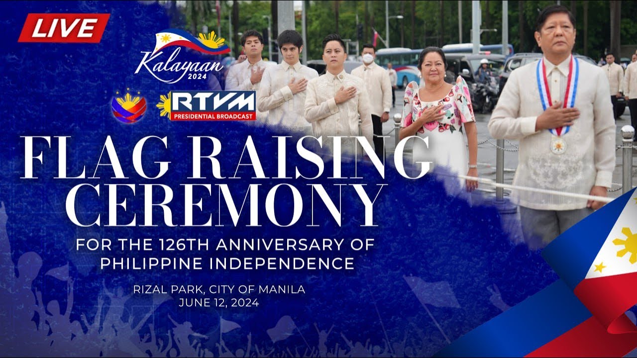 Flag Raising Ceremony for the 126th Anniversary of Philippine Independence 6/12/2024